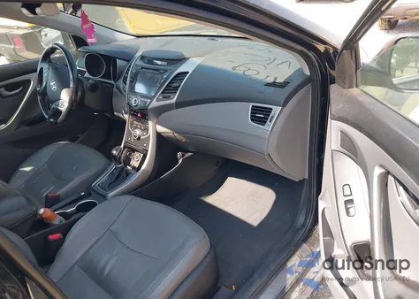 2014 Hyundai Elantra Limited from USA, damaged, VIN 5NPDH4AE3EH541453